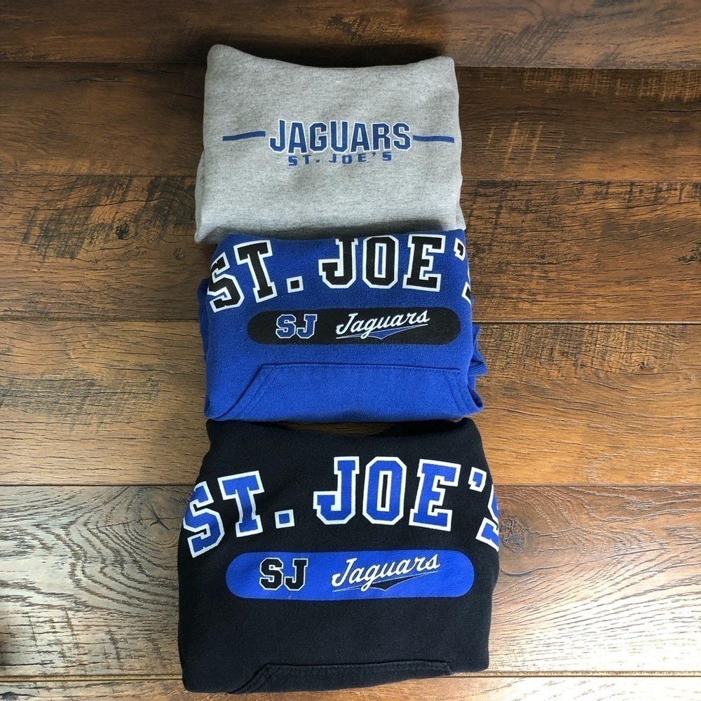 St. Joe's Jaguars Youth Small Hoodies -‎ Toledo Lot of 3
